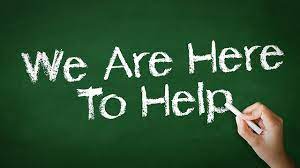 we are here to help
